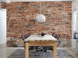 Wohnzimmer tapeten ideen tapeten wohnzimmer wohnzimmer grau tapeten shop schöner wohnen tapeten tapete steinoptik holz hintergrundbild. Backstein Tapete Schicke Rustikale Akzente In Der Modernen Wohnung
