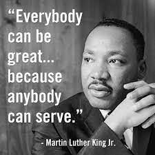 MLK DAY: FOCUS ON SERVICE