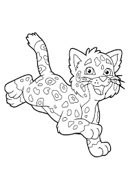 I had to share these free coloring pages and activities. Cute Baby Cheetah Coloring Page Free Printable Coloring Pages For Kids