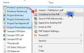 The files become one pdf file as below, and it is saved in the folder of. Combine Into One Pdf Multiple Documents And Emails Assistmyteam