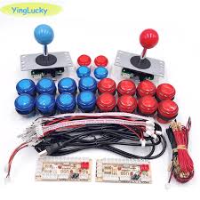 Purchase over $250 is eligible for free shipping. White Socobeta Diy Arcade Cabinet Parts Kit Arcade Joystick Game Diy Parts Kit Zero Delay Usb Encoder Joystick Button For Mame Game Accessories Computers Accessories Umoonproductions Com