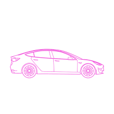 What's the best way to draw a car? Tesla Dimensions Drawings Dimensions Com