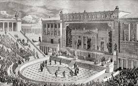 The Theatre Was The Number One Entertainment For The People In Athens They Perform Plays And Celebrate Festiva Poster Prints Photo Printing Poster Size Prints