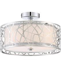 Click here to read my full disclosure policy. Quoizel Pcae1715c Abode 3 Light 15 Inch Polished Chrome Semi Flush Mount Ceiling Light