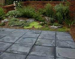 A square patio is one of the more straightforward paver projects. Pin On Poster Stamps Garden Composition