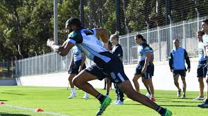 Grant trouville/nrl photos the reaction was immense and deafening as the players played some basketball, posed for photos and toured the facilities for the young queenslanders who will now have a soft spot for the blues. Addo Carr Officially Fastest Man In Origin Nswrl