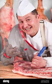 Butcher costume hi-res stock photography and images