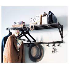 Portis Hat Rack Black 353 8 90 Cm Ikea Kapstok Hoedenrek Ikea