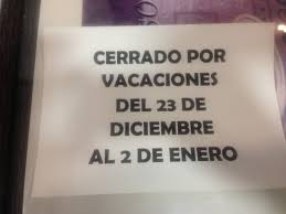 Cerrado Por Vaciones Del 23 De Diciembre Al 2 De Enero Feliz Navidad Photo De Pizzeria Senza Nome Denia Tripadvisor
