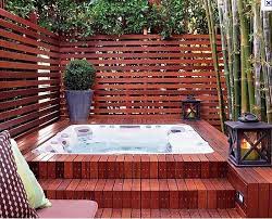 Safari Hot Tub Garden Hot Tub Outdoor Hot Tub Privacy
