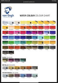 Pin Von Valentina Michel Auf Art Supply Wish List Van Gogh Aquarell Aquarellfarben Van Gogh