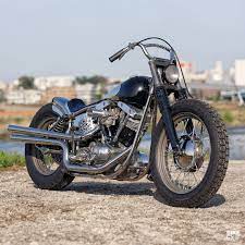 Hidemo Style A 1970s Shovelhead From One Of Japan S Best In 2021 Harley Bobber Tracker Motorcycle Shovelhead