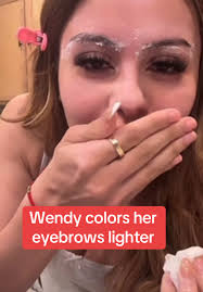Thin Eyebrows Wendy