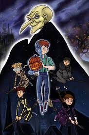 The Halloween Tree By Blackbirdink Deviantart Com On Deviantart Halloween Trees Ray Bradbury Art Halloween Inspiration