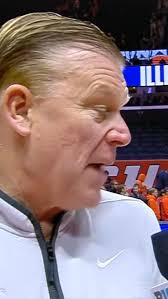 Think Brad Underwood knows No. 5 UConn looms Friday at MSG? 😉