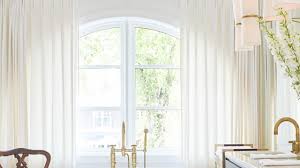 Rooms with high ceilings (10 or more feet high) often have more than a foot between the window and the ceiling line or no. Designer Tips For Arched Window Treatments Youtube