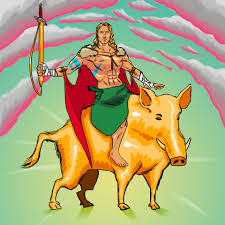 According to adam of bremen, freyr was associated with peace an. Jorgi Jorgi