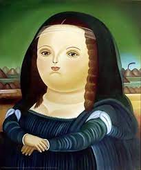 He is brilliant at making a parody of the most famous painting, such as mona lisa of da vinci, sunflowe… amazon.com: Monna Lisa Von Fernando Botero Angulo 1932 1959 Colombia Wahooart Com
