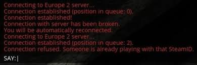 Check spelling or type a new query. Connection Refused Someone Is Already Playing With That Steamid Unsolved Topics Truckersmp Forum