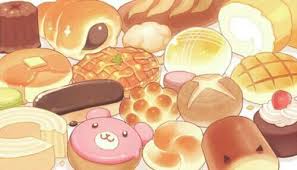 Bread Anime Food Anime Bento Dessert Illustration Food Cartoon