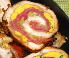 Per questa preparazione dovrete procurarvi una fesa di tacchino, aprirla con un coltello in modo da ottenere una grande bistecca, trasferirla su un rotolo di carta da forno (questo passaggio non è fondamentale ma vi aiuterà a richiudere la carne con più facilità) e sistemate al centro il ripieno, lasciando liberi i bordi. I Classici Arrosti Ripieni Rotolo Di Tacchino Con Mortadella E Frittata Ieri Oggi In Cucina