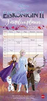 Die ein oder andere vorlage ist sicher auch für dich dabei. Die Eiskonigin 2 Familienplaner Kalender 2021 Amazon De Heye Bucher