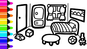 New free booklets to download. How To Draw A Bed Room For Kids Washing Machine Coloring Page Painting Tools Coloring Book Coloring Pages For Kids Drawing Lessons Painting Tools