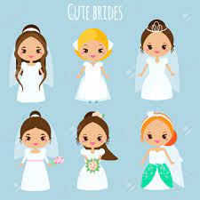8,176 likes · 992 talking about this. Novias De Dibujos Animados Lindo Princesa En Vestidos De Novia Iconos De Novia Kawaii Ilustracion Vectorial Para Diseno Nupcial Album De Recortes Pegatinas Ilustraciones Vectoriales Clip Art Vectorizado Libre De Derechos Image