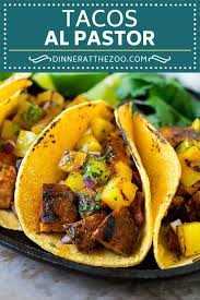 Tacos Al Pastor Recipe Pork Tacos Mexican Tacos Tacos Pork Pineapple Grilling Tacotuesday Dinner Dinneratthezoo Recipes Tacos Al Pastor Pork Tacos