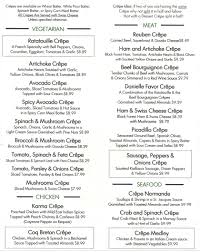 Welcome To Danielle S Creperie Menu Crepes Fair Food Recipes Savory Crepes