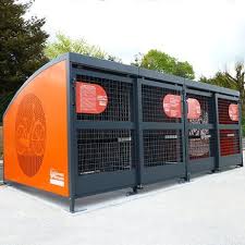Box Velo Individuel Individual Bike Shelter By Abri Plus Abri Velo Conteneur Poubelle Abri