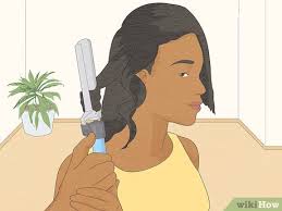 Then, take a 1 in (2.5. How To Curl Black Hair With A Curling Iron Wikihow