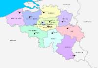 De belgische grondwet bevestigde in 1831 de provincies en in 1836 richtte men met de provinciewet de provincieraden in. Topografie Provincies En Provinciehoofdplaatsen Van Belgie Www Topomania Net