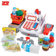 Caixa Registradora De Brinquedo Da Barbie Kids Supermarket Cash Register Electronic Toys With Foods Basket Money Children Learning Education Pretend Play Set Red Pink D50 Kid Shop Global Kids Baby Electronic Toys Educational Toys