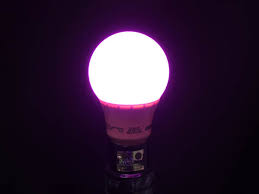 40 Watt Equivalent 3 Watt 120 Volt Non Dimmable A 19 Pink Led Light Bulb Enclosed Rated Ely03 Ap Vb Bulbs Com