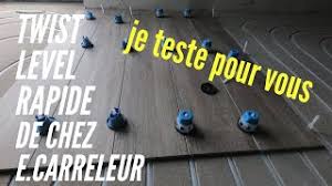 Comment utiliser les croisillons autonivelant ? Croisillons Auto Nivelant Twist Level Rapide Test Et Avis Youtube
