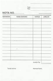 Nota sendiri mempunyai makna yakni suatu bukti pembayaran terhadap suatu transaksi pada sejumlah layanan atau penjualan yang dilakukan secara tunai. Contoh Nota Makan Images Nomor Siapa