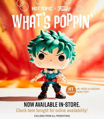 In boku no hero academia, status is governed by quirks—unique superpowers which develop in childhood. Funkofinderz Hot Topic Exclusive My Hero Academia Deku Facebook