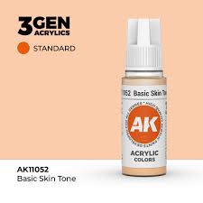 AK-Interactive: (3rd Gen) Acrylic - Basic Skin Tone (17ml)