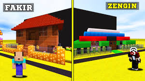 Zengin Evi Vs Fakir Evi Miniworld Ev Kapismasi Youtube