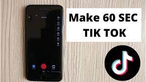 How To Make Tiktok Video Of 60 Seconds Longer Than 15 Seconds Youtube