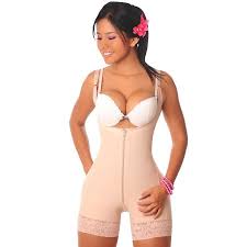 Fajas Salome 0216 Womens Body Shaper Levanta Cola Black Xl