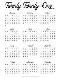 24 Pretty Free Printable One Page Calendars For 2021 Lovely Planner In 2020 Calendar Printables Free Printable Calendar Calender Printables