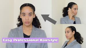 Do you have an important job interview you're hoping to ace? Easy Professional Interview Curly Hairstyle Storytime Youtube