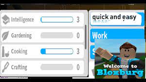 How To Level Up Quicker In Welcome To Bloxburg Youtube