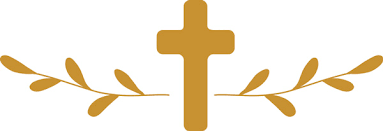 Wreath, rainbow, flower, gold, pink, star. Gold Cross Diocesan