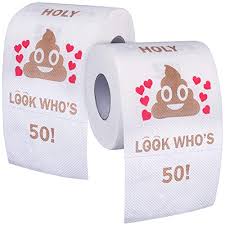 This is a tasty one time gift or you can even set the recipient up with a monthly subscription. Buy 50th Birthday Gifts For Women And Men Funny Toilet Gag Gift Happy 1970 Bday Gift Ideas Turning Fifty And 50 Year Old Party Decorations Supplies For Him And Her