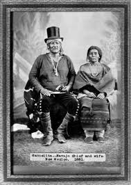 Manuelito And Juanita Navajo 1881 North American Indians Native American Indians Native American Peoples