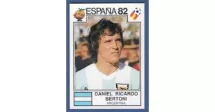8,850 new cases and 280 new deaths in argentina  source updates. Daniel Ricardo Bertoni Argentina Espana 82 World Cup Sticker 178