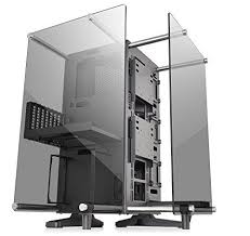 Thermaltake Core P90 Tempered Glass Black Atx Mid Tower Open Frame 2 Sided Glass Viewing Tt Lcs Certified Gaming C Computer Case Computer Tower Custom Computer